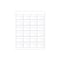 Ziptape Laser Printer Label Sheet Sticker Paper - 2" W x 0.5" H , 240PK ZT-LSL-84-602-10 - alternate 1